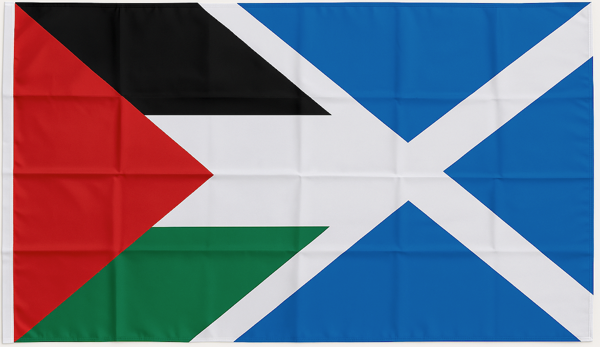 Palestine-Scotland Solidarity Flag