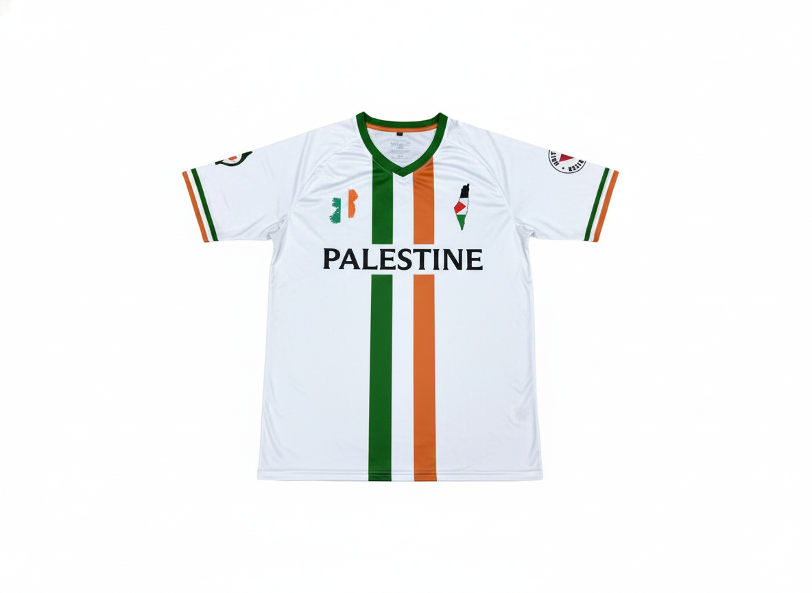 Ireland Palestine Jersey - Irish Unity Edition