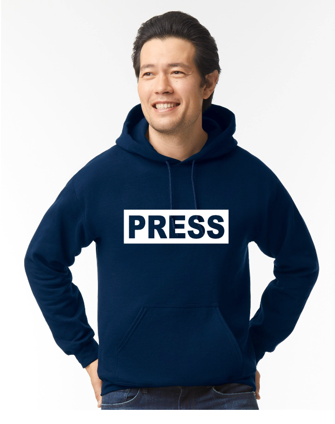 PRESS Navy Hoodie
