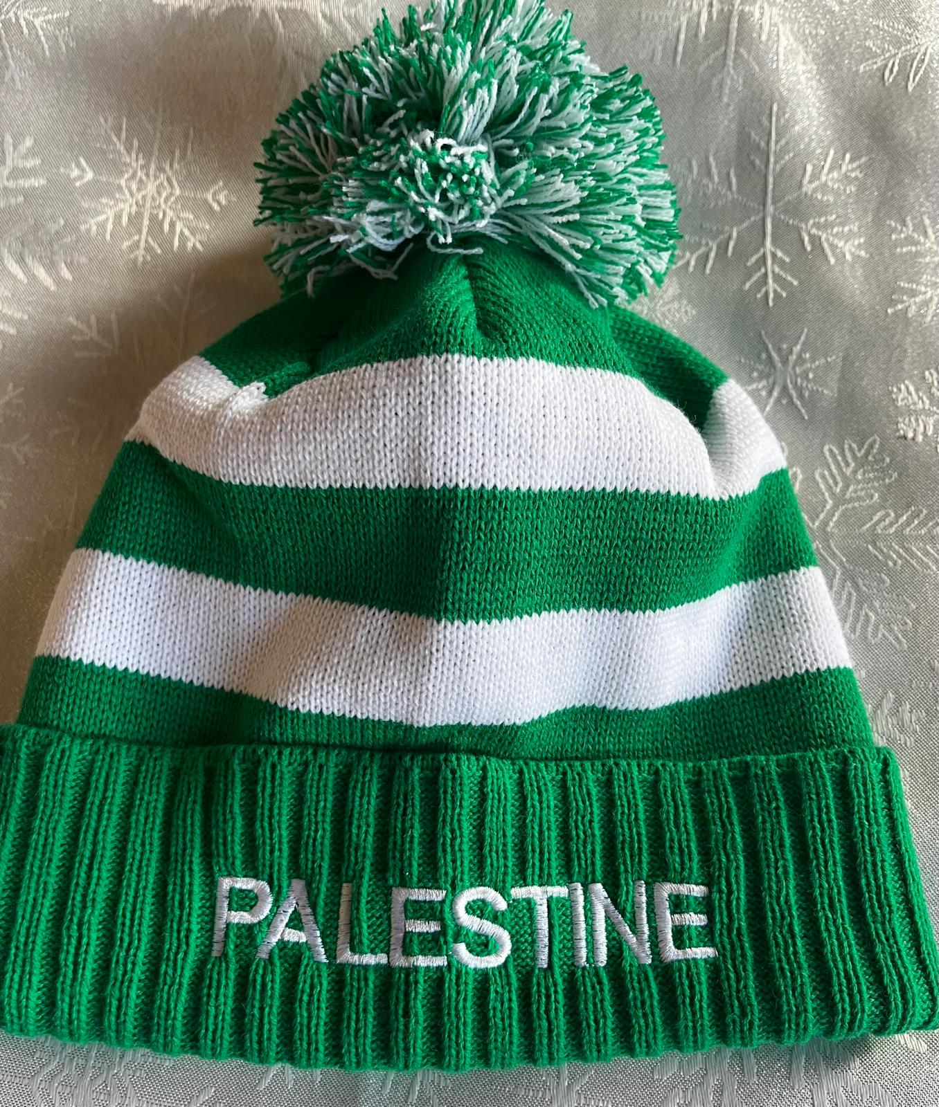 Palestine Striped Beanie – Winter Warmth, Year-Round Solidarity