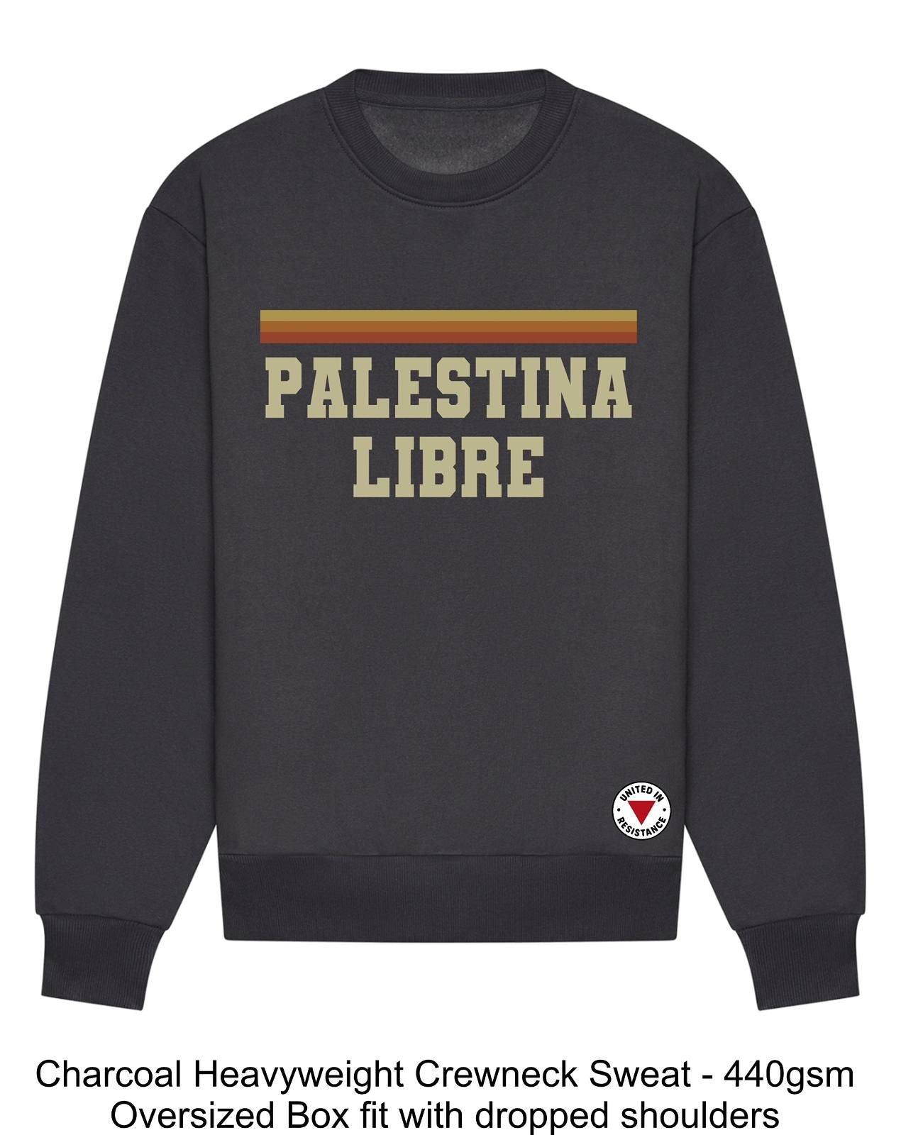 Palestina Libre Heavyweight Crewneck Sweat