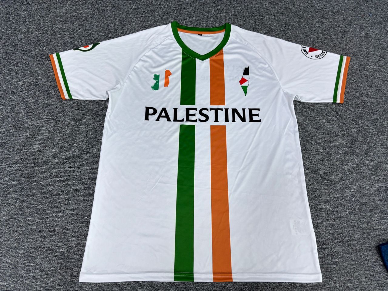 Ireland Palestine Jersey - Irish Unity Edition