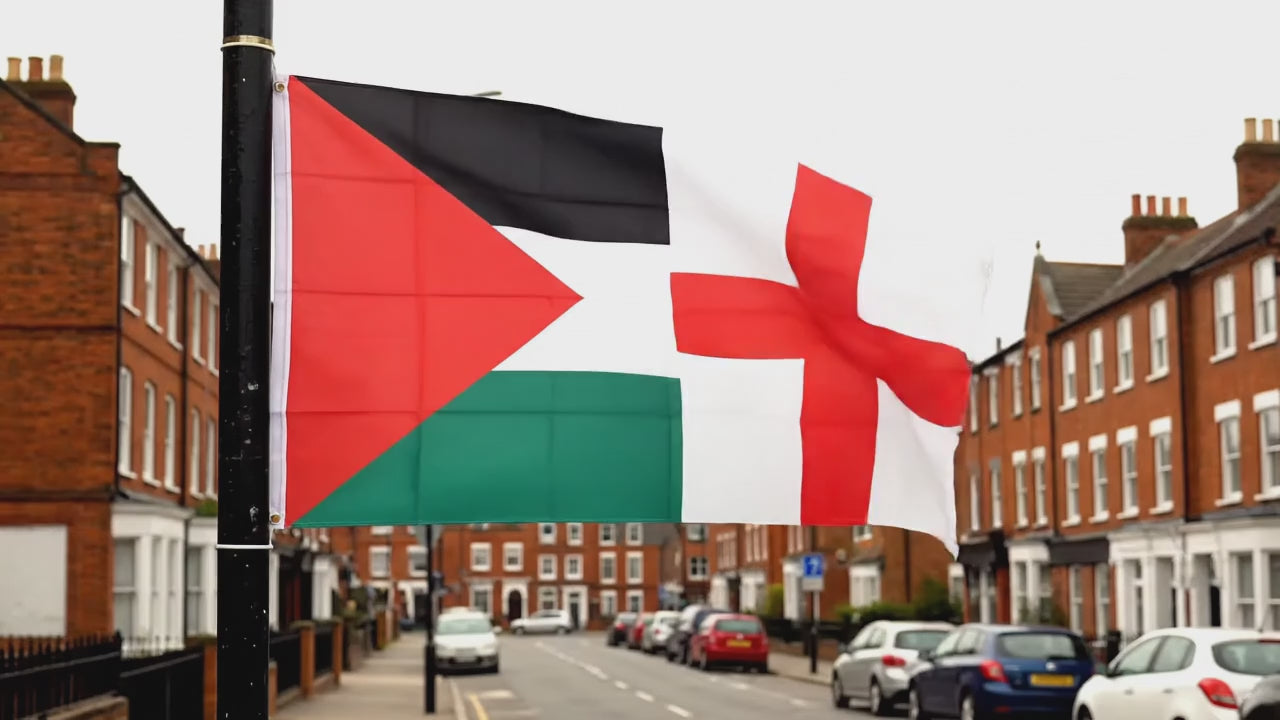 Palestine x St George Solidarity Flag – United in Resistance Edition