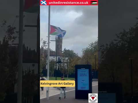 Palestine-Scotland Solidarity Flag